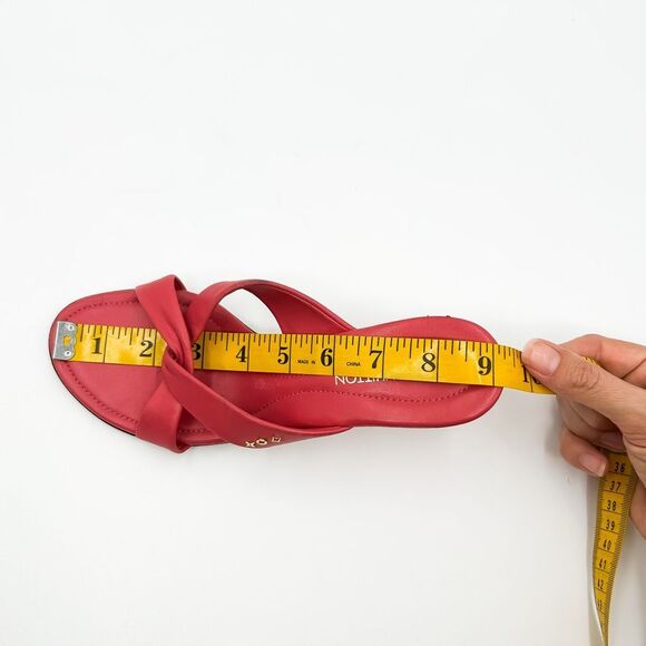 Louis Vuitton Pink Leather Sandals Mules Low Heel 36.5, 6.5 - Picture 13 of 14